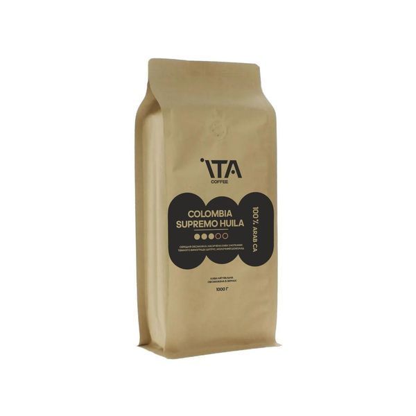 Кофе в зернах ITA Coffee Colombia Supremo Huila 100% Arabica, 1 кг 3078710155 фото